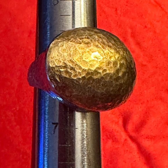 WOW POSHMARK - Authentic GURHAN 18K & Sterling Silver Hammered Supermodel Ring - Picture 7 of 16